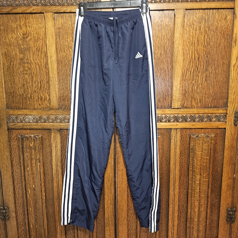 adidas Kids Navy Blue Track Pants